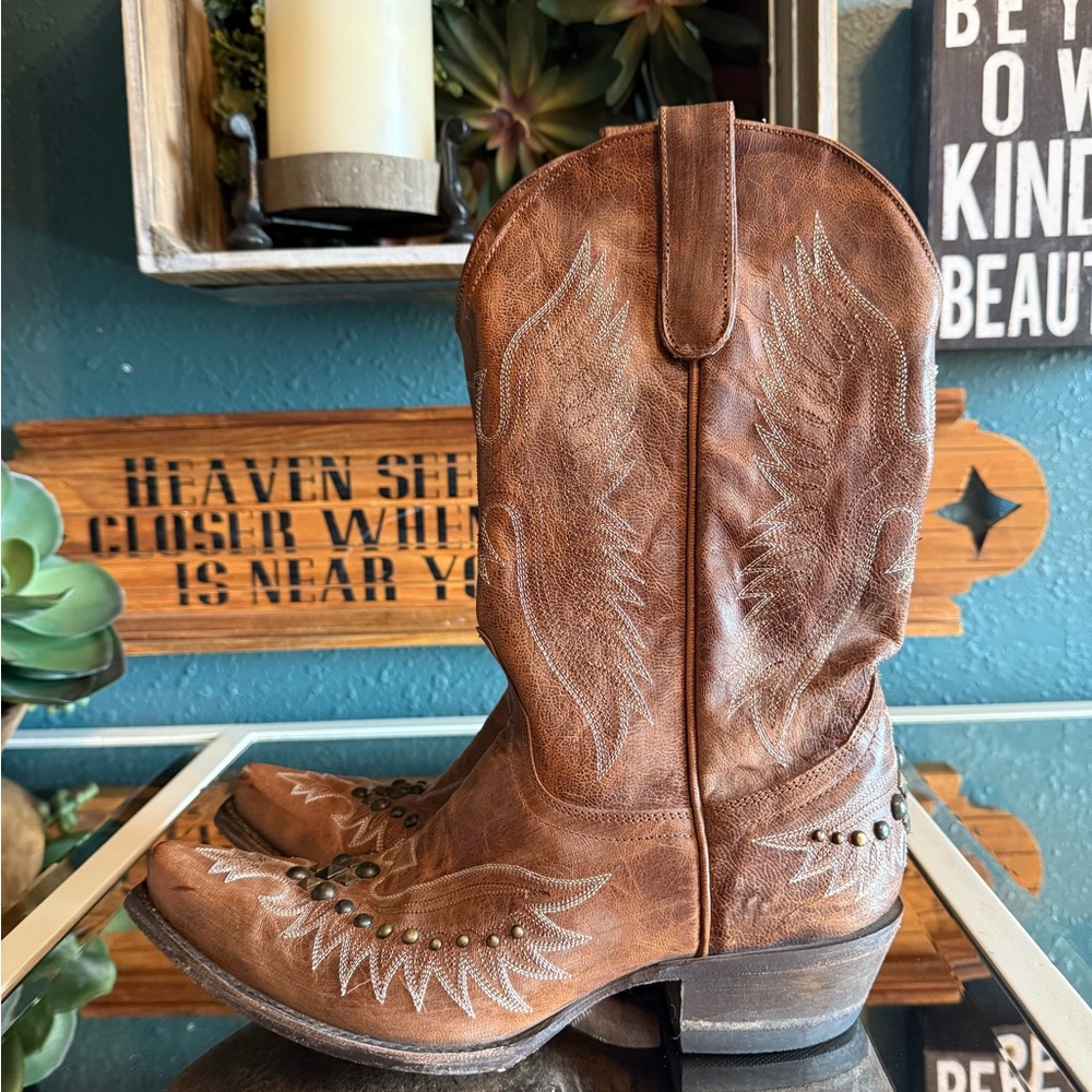 Idyllwind Trouble Brown Western Boots